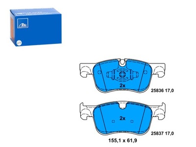 ZAPATAS DE FRENADO PARTE DELANTERA CITROEN C4 GRAND PICASSO II C4 PICASSO II C4  