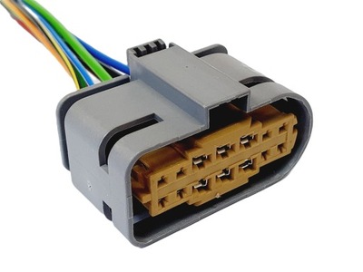 MERCEDES WTYCZKA KOSTKA LAMPY PRZÓD A0525455626 14 PIN