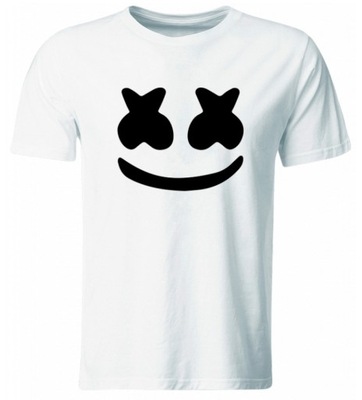 KOSZULKA T-SHIRT MARSHMELLO BIAŁA ROZ. 104