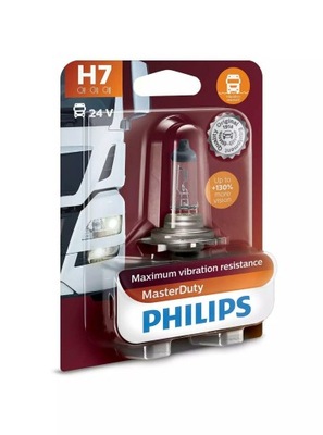 Philips H7 24V 70W PX26d MasterDuty 1szt blister 13972MDB1