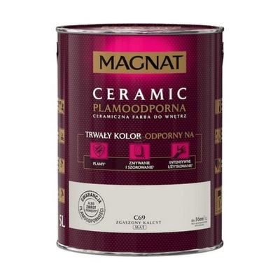 MAGNAT Ceramic 5L C69 Zgaszony Kalcyt ceramik ceramiczna farba do wnętrz