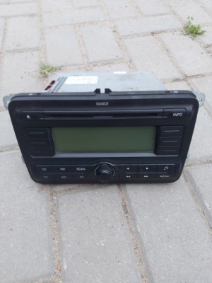 Радио cd dance fabia roomster 5j0035161a фото №1