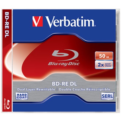 VERBATIM BD-RE DL 50GB wielokrotny zapis 1szt