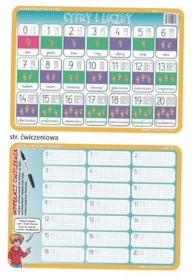 Podkładka edu. 05 - Cyfry i liczby