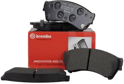 Brembo p 49 039 набор тормозных колодок тормозных, тормоза дисковые фото №1