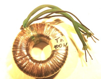 TRANSFORMATOR toroidalny trafo toroid 12V 100VA 2x12V 1x 24V AC