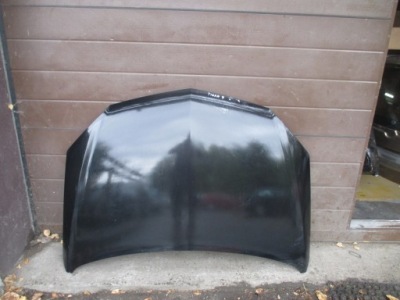 Капот крышка двигателя opel tigra b черная фото №1