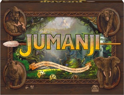 Gra planszowa Spin Master Jumanji W. FRANCUSKA