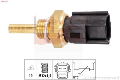 ДАТЧИК ТЕМПЕРАТУРИ РІДИНИ ОХОЛОДЖУЮЧОЇ MAZDA 323 1-830-177