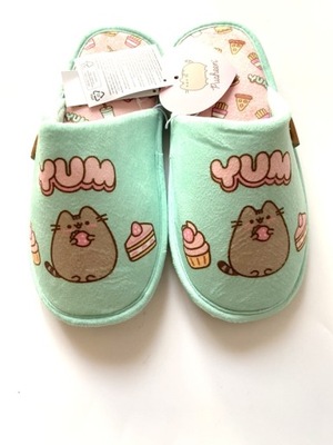 Kapcie Pusheen beżowe PIZZA 39 16710917219 oficjalne archiwum
