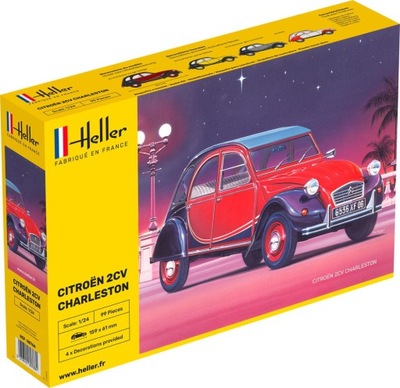 Citroen 2CV Charleston 1:24 / HELLER 80766