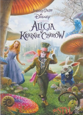 ALICJA W KRAINIE CZARÓW - JOHNNY DEPP - DVD