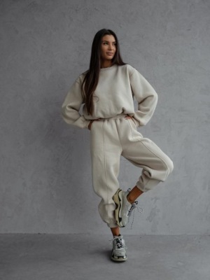 KOMPLET DRESOWY BAWEŁNA 82160 BEŻ XL (42)