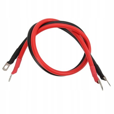 2 PIEZAS CABLE INWERTERA BATERÍA ROJO  