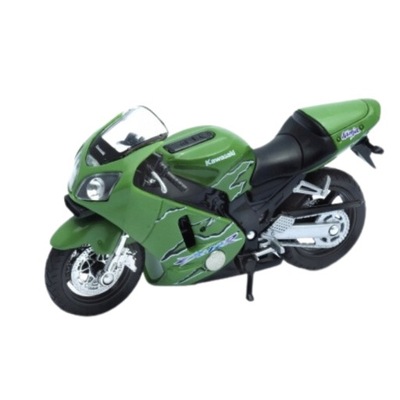 WELLY MOTOR 1:18 2001 KAWASAKI NINJA ZX-12R ZIELON