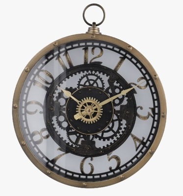 Zegar ścienny retro postarzany 27cm nostalgia