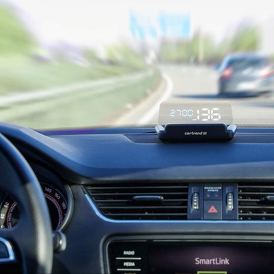 CARTREND 10632 МОНІТОР GPS HEAD UP DISPLAY ЧОРНИЙ 125 X 39 MM