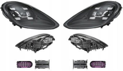 Фара лампа porsche panamera 971 16- led l+p фото №1