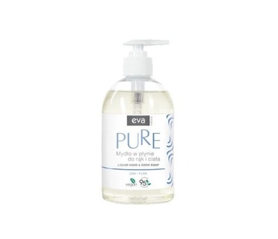 Eva Pure Mydło do rąk w płynie len 500ml