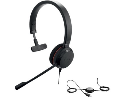 Jabra Evolve 20 MS Mono USB-A Przewodowa słuchawka