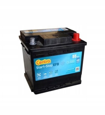 BATERÍA 55AH/480A 12V P+ START-STOP EFB POLARYZACJA ETN 0 SOPORTE B13  