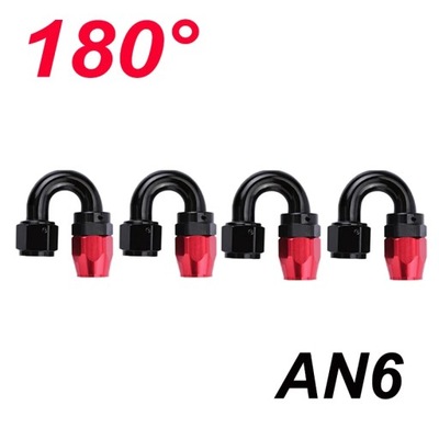 4Pcs Universal AN4/AN6/AN8/AN10/AN12 Straight 0°/45°/90°/180° Degree~12538