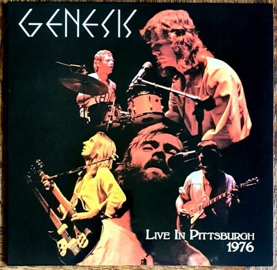 GENESIS - LIVE IN PITTSBURGH 1976/ 2LP LIMITED/ RARYTAS / NOWA