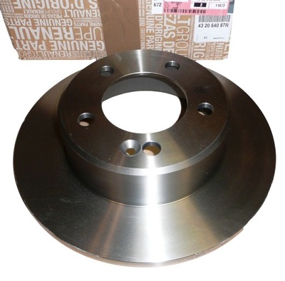 Диск гальмівна renault master iii задня 432064087r фото №1