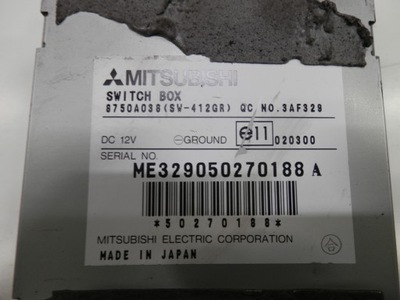 MITSUBISHI GRANDIS 06R SWITCH MALETERO 8750A038  