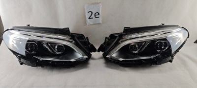 Mercedes gle 166 w166 купе 292 w292 full led ils лівий правий фара фото №1