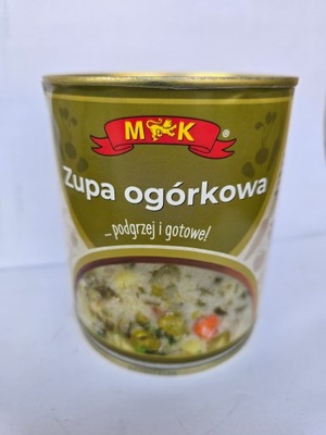 Zupa ogórkowa 800g MK puszka