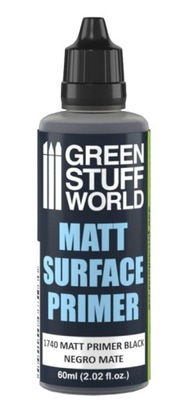 Green Stuff Matt Surface Primer Black podkład
