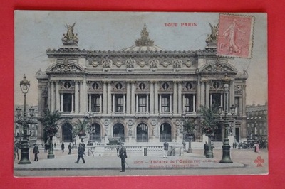 PARYŻ Paris Francja #1465# opera, seria 'Tout...'