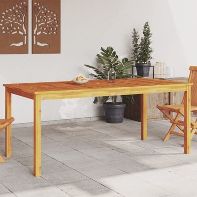 VidaXL Ogrodowy stół jadalniany, 180x90x75 cm, lite drewno akacjowe