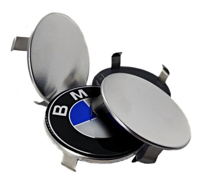 ZAMIENNIKI CUP NUTS PLUGS DISCS ALUMINIUM FOR BMW 50MM  