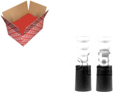 Відбійник амортизатора vw задня polo 95 febi bilstein фото №1