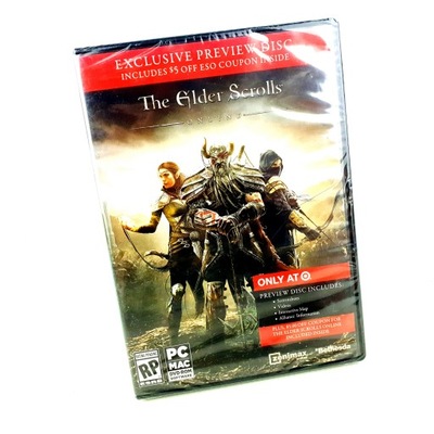 NOWA THE ELDER SCROLLS ONLINE PREVIEW DISC UNIKAT