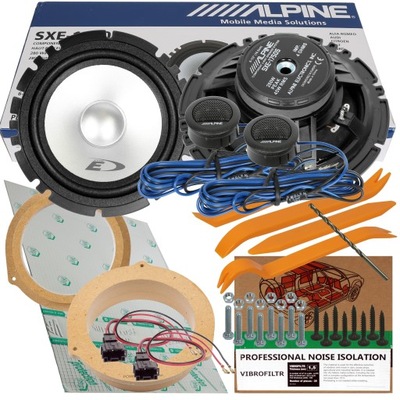 ALPINE ALTAVOCES AUDI A4 B8 A5 A6 C6 4F Q3 Q5 Q7 4L  