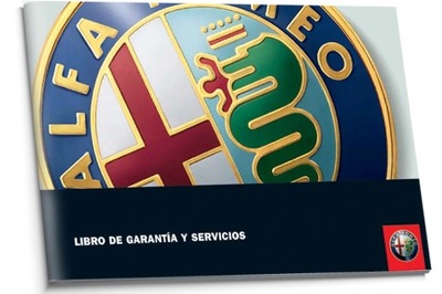 Alfa Romeo Hiszpańska Książka Serwisowa