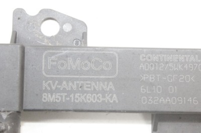 Антенна keyless ford ecosport 8m5t15k603ka 1.0l бензиновый 92kw 2017 фото №1