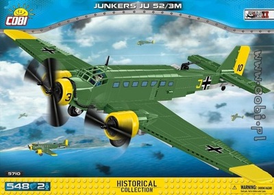 Klocki Cobi HC wwii Junkers Ju 52/3M 5710