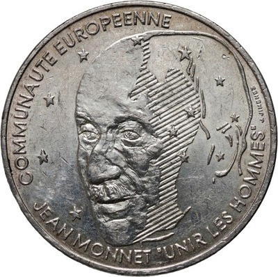 Francja, 100 franków 1992, Jean Monnet