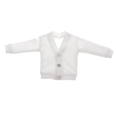 White Sweater Outwear Clothes /6 Dolls