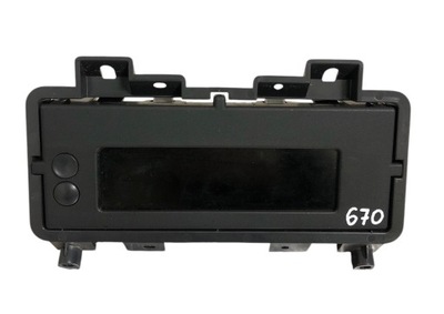 Годинник дисплей renault koleos 28091jy20a фото №1