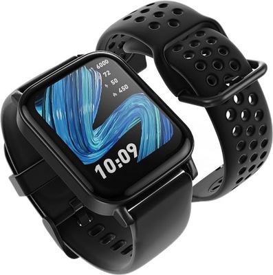 SMARTWATCH MĘSKI KLATRE KS1-N CZARNY WODOODPORNOŚĆ ANDROID IOS TĘTNO SEN