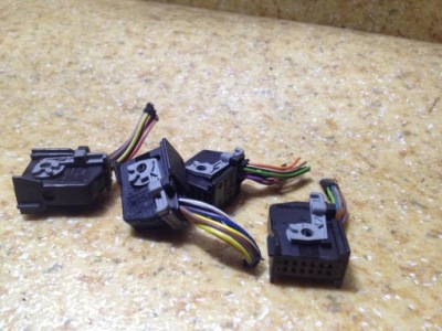 0005459103 колодка штекер mercedes w245 b-klasa w168 a-klasa фото №1