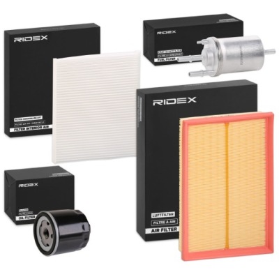 Набір фільтрів ridex 4055f11778 do vw golf v хетчбек 1k1 polo 9n фото №1