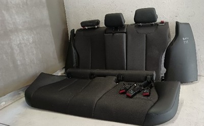 Bmw f31 touring заднее сиденье задняя dakota schwarz kpl фото №1