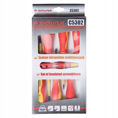 WKRĘTAKI ELEKTRYCZNE 6 EL.+PRÓBNIK C5302