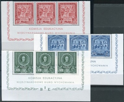 1946, Komisja Edukacji Narodowej -trójka d. 412-14**